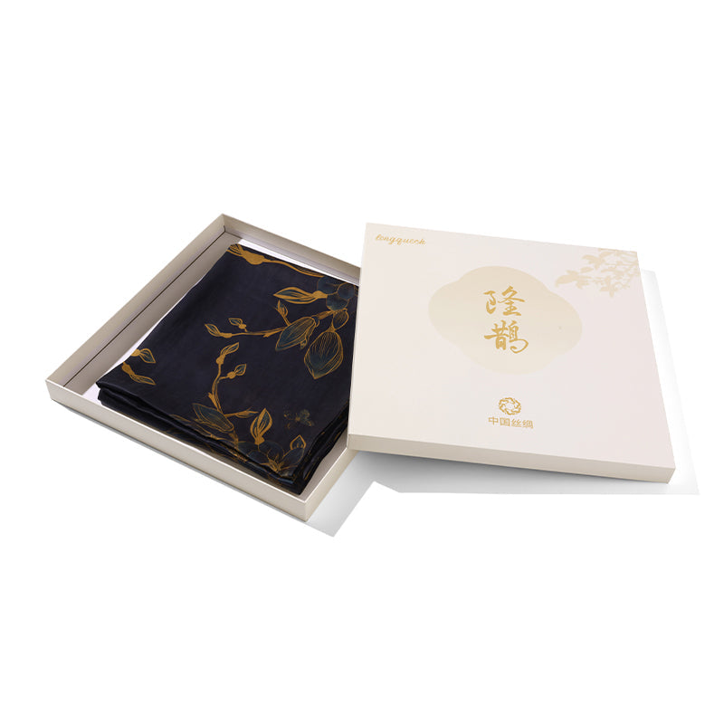 Xiangyunsha Silk Scarf: Natural Plant-Dyed Heritage Silk