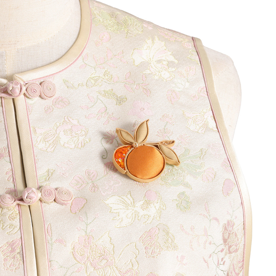 The Meaning Behind Our "Persimmons Bring Good Fortune" Brooch