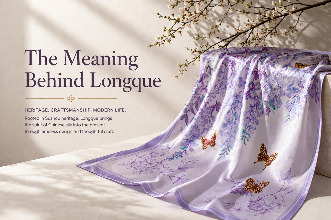 The Meaning Behind Longque | Chinese Silk with Heritage