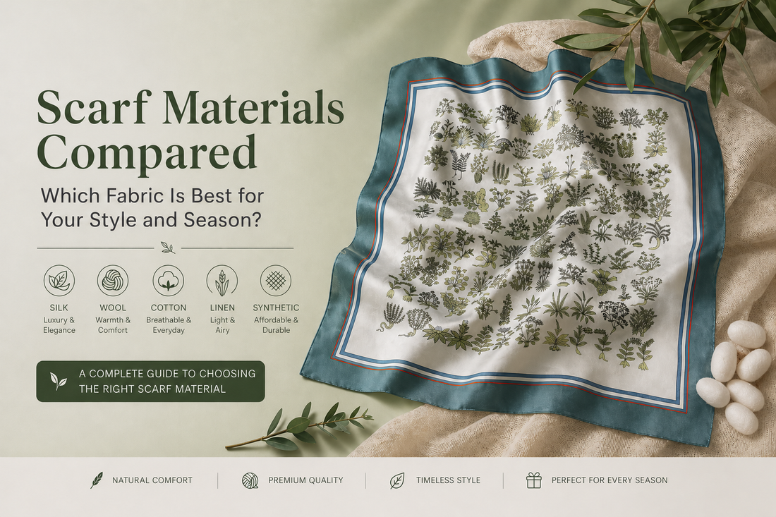 Which Scarf Fabric is Suitable for Your Style and Season?