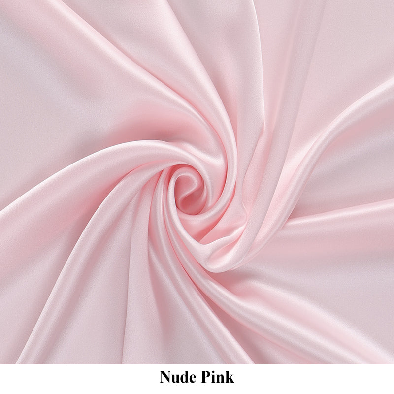 19 Momme Mulberry Silk Plain Crepe Satin