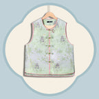 Reaching the Moon Palace and Winning the Top Prize Front-opening Vest