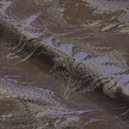 Purple-brown Wavy pattern Xiangyunsha