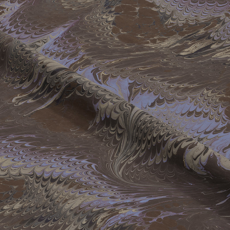 Purple-brown Wavy pattern Xiangyunsha