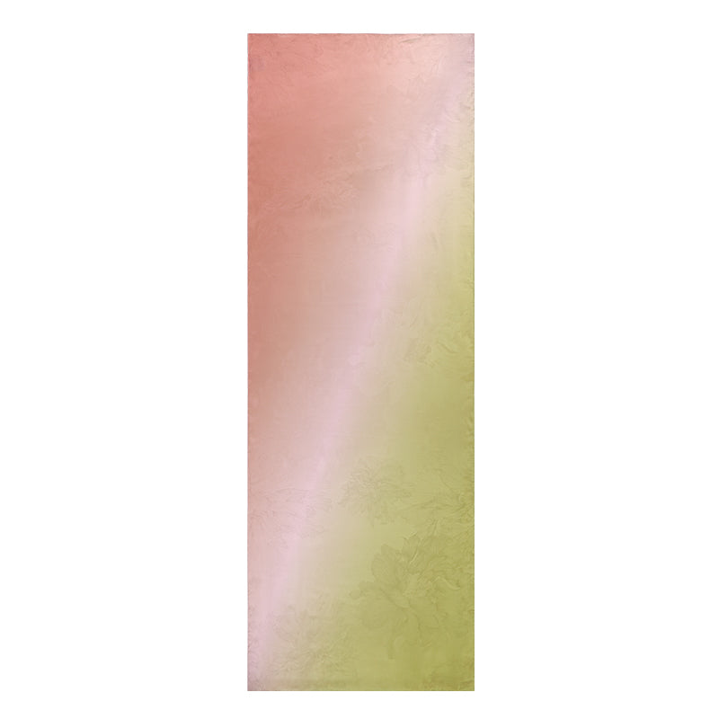 Misty Pink Soft Petals of Peony Long Mulberry Silk Scarf