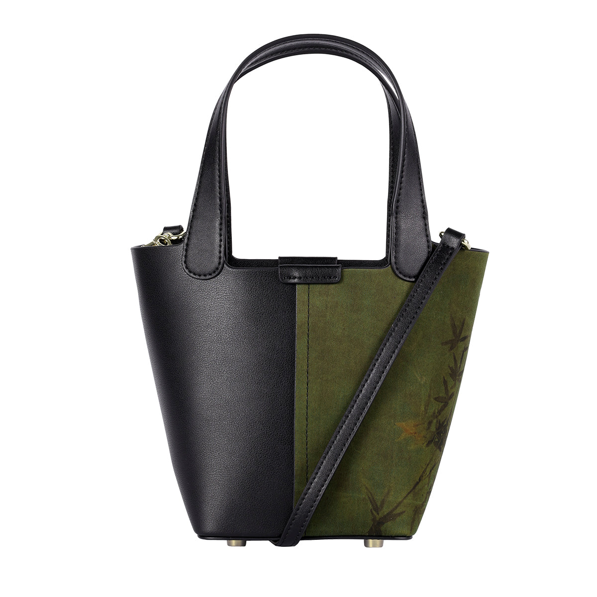 Xiangyunsha Handbag - Bamboo Leaves