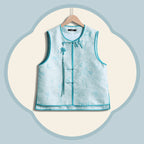 Straight-Front Song Brocade Silk Vest – Bamboo Glen Whispers