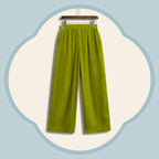 Light Green Velvet Trousers