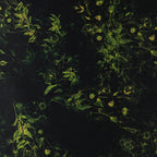 Black Based with Intertwined Green Plants Pizi Xiangyunsha