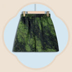 Green Base Loong Pattern Shorts