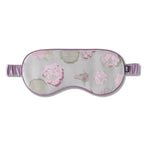 Butterflies Flitting Among the Flowers (Green) Eye Mask