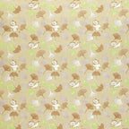 Ginkgo Leaves in Autumn Song Brocade Fabric