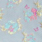 Pandas Frolicking Among the Bamboo Song Brocade Fabric