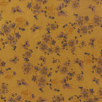 Gold based with blue floral pattern Xiangyunsha