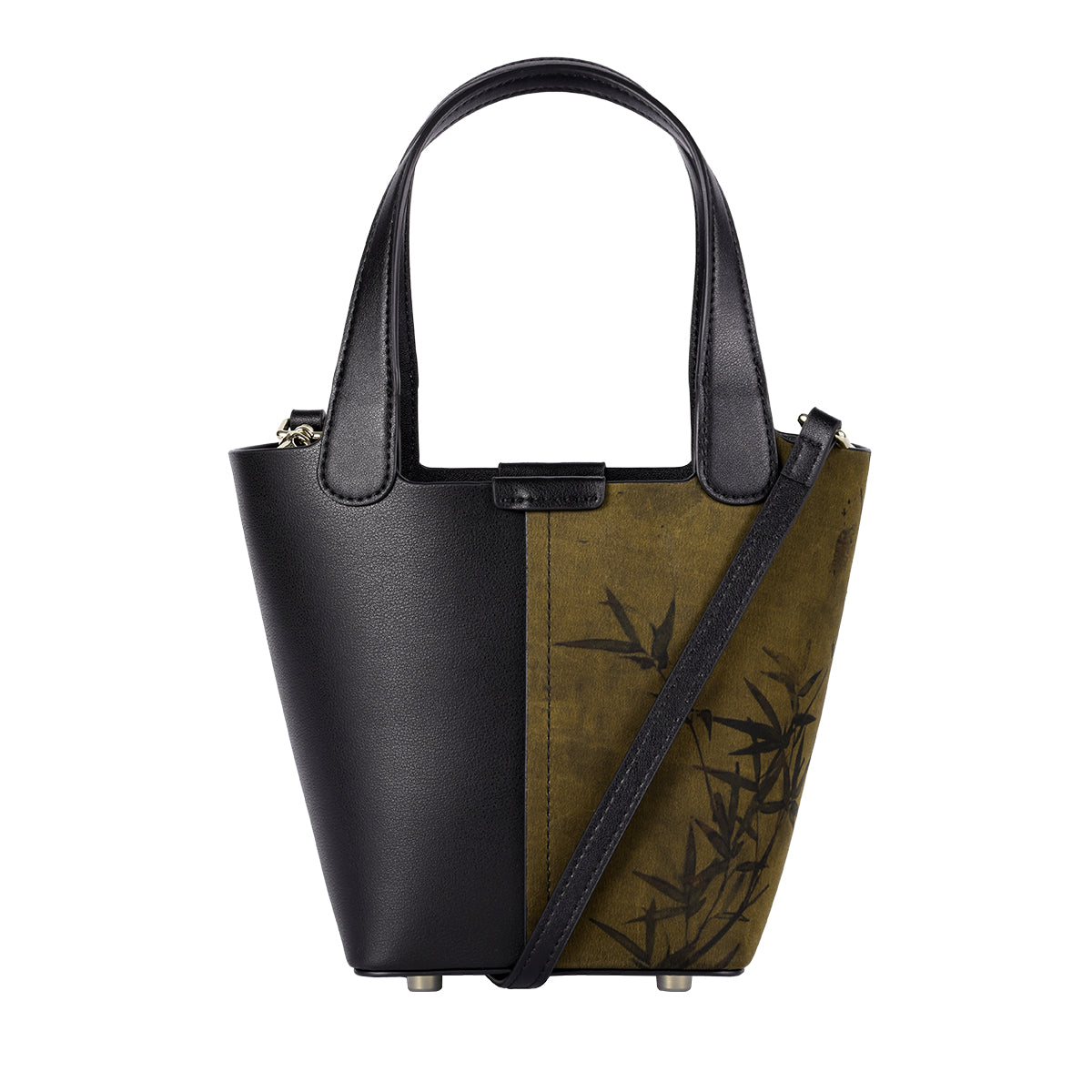 Xiangyunsha Handbag - Bamboo Leaves