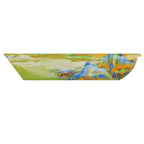 Retreat in the Emerald Ravine Easy-to-Wear Mulberry Silk Scarf