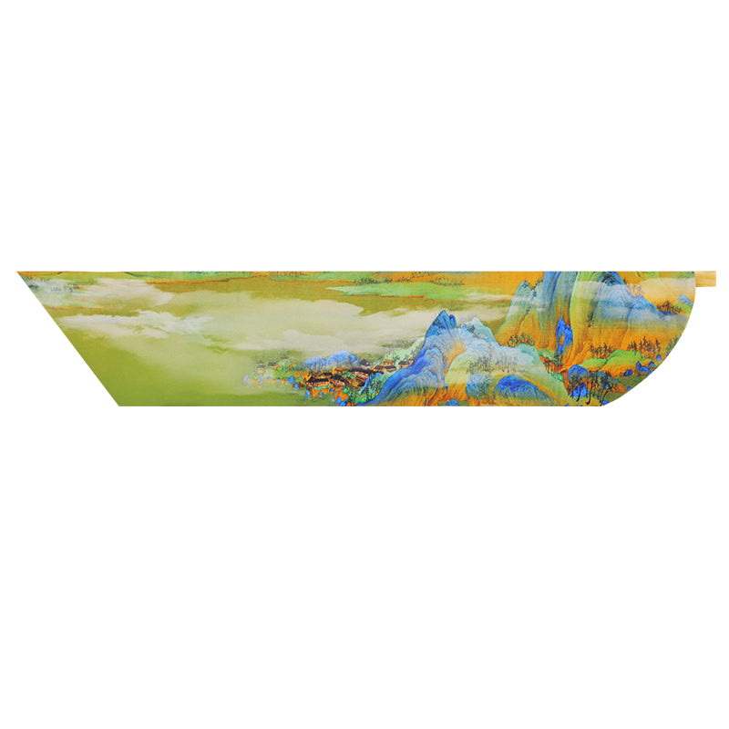 Retreat in the Emerald Ravine Easy-to-Wear Mulberry Silk Scarf