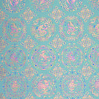 Chinese Zodiac Family Portrait Song Brocade Fabric