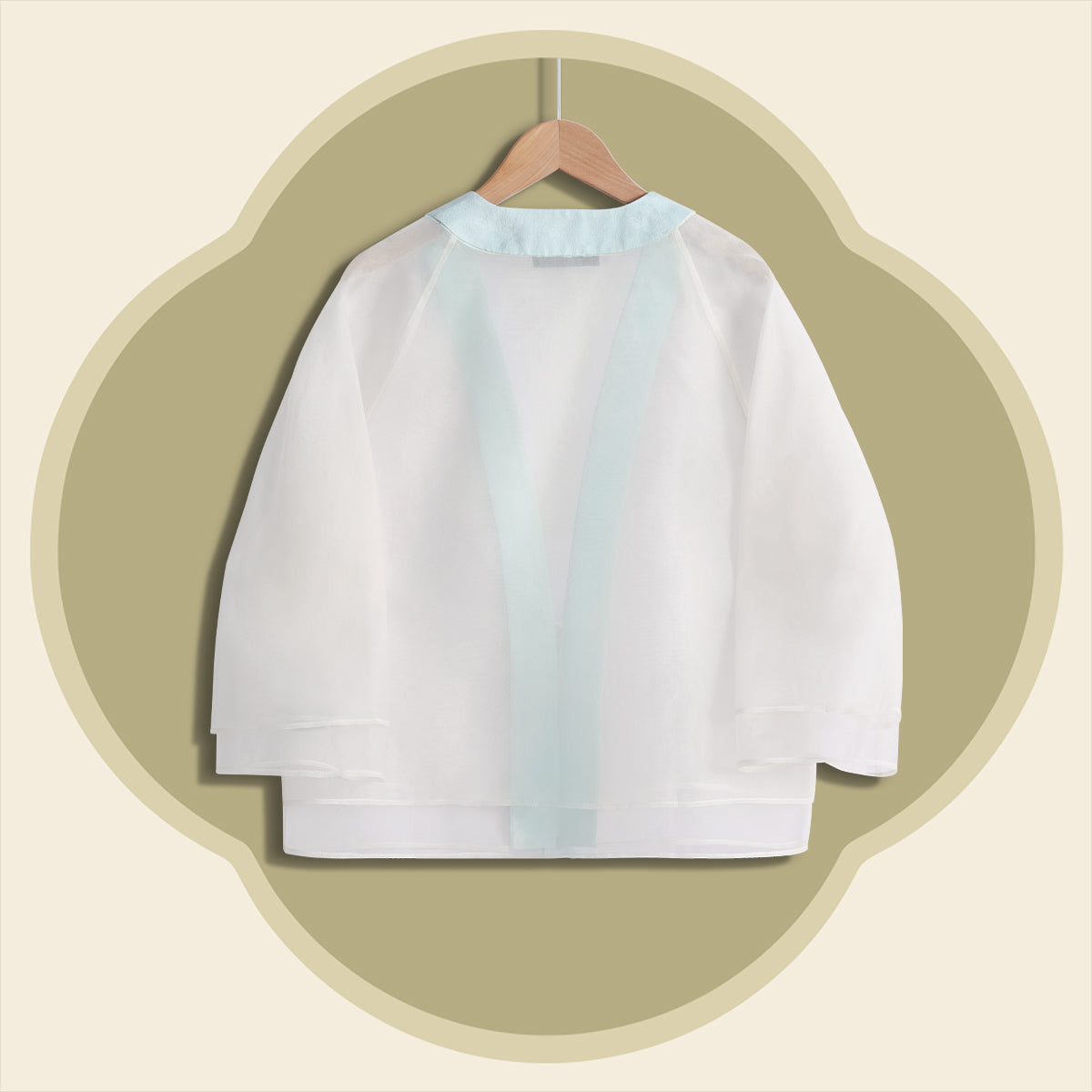 Blue Green Butterfly Xiao Top