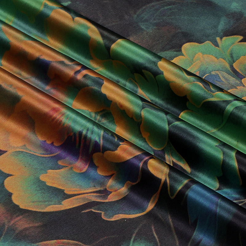 Green Gradient Peonies Pizi Xiangyunsha