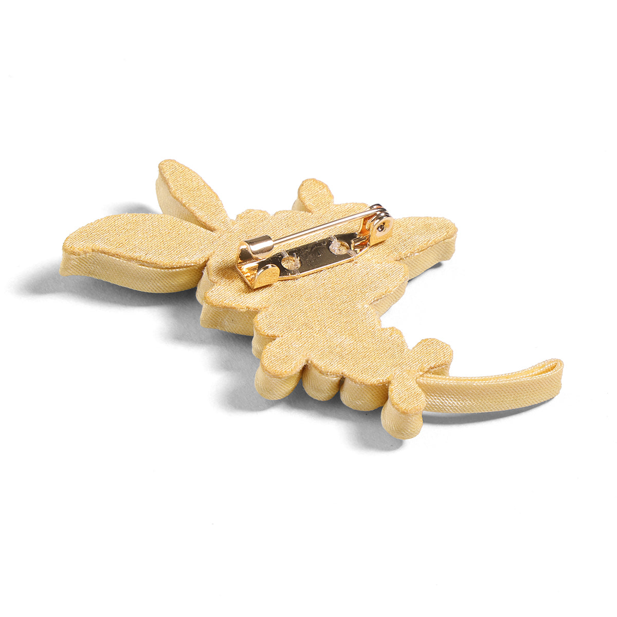 Lingering Fragrance of Golden Stamens Flower-shaped Brooch