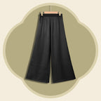 Original Color Plain Crepe Satin Xiangyunsha Wide-leg Trousers