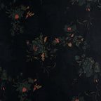 Mixed Flowers on Black Background Xieyi Pizi Xiangyunsha