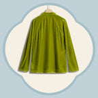 Light Green Velvet Top
