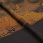 Gilded Cloud Ridge Plain Crepe Satin Xiangyunsha