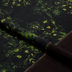 Black Based with Intertwined Green Plants Pizi Xiangyunsha