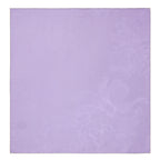 Purple Mist Champagne Peony Square Mulberry Silk Scarf