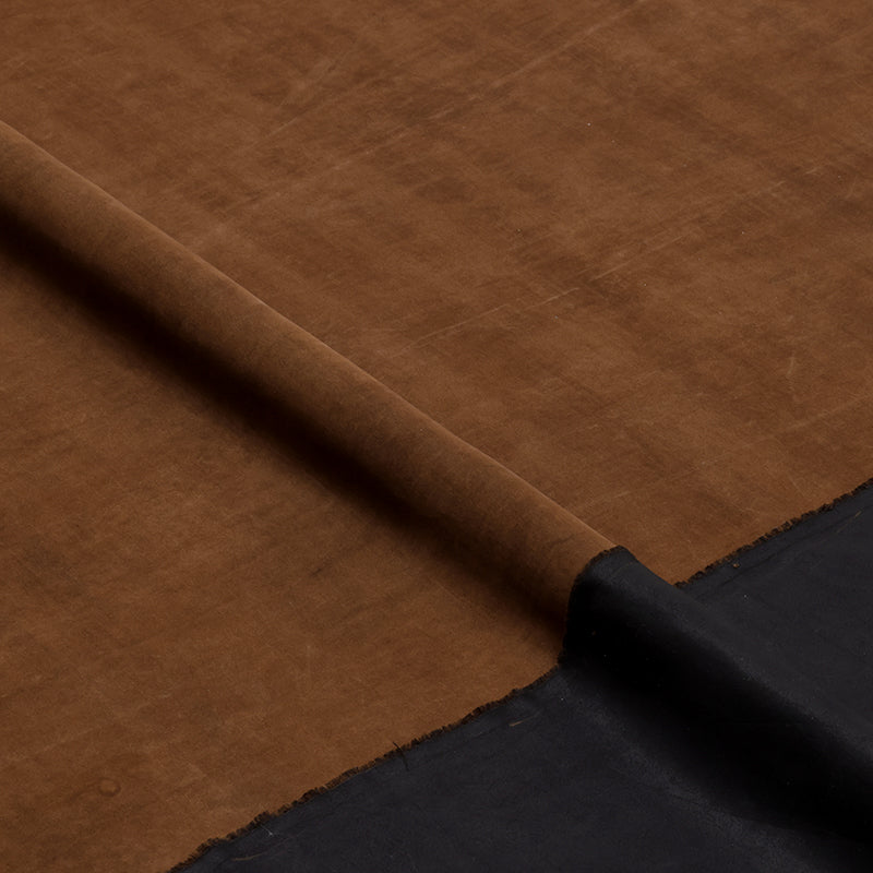 Natural-colored Plain Crepe Satin Xiangyunsha (Thick)