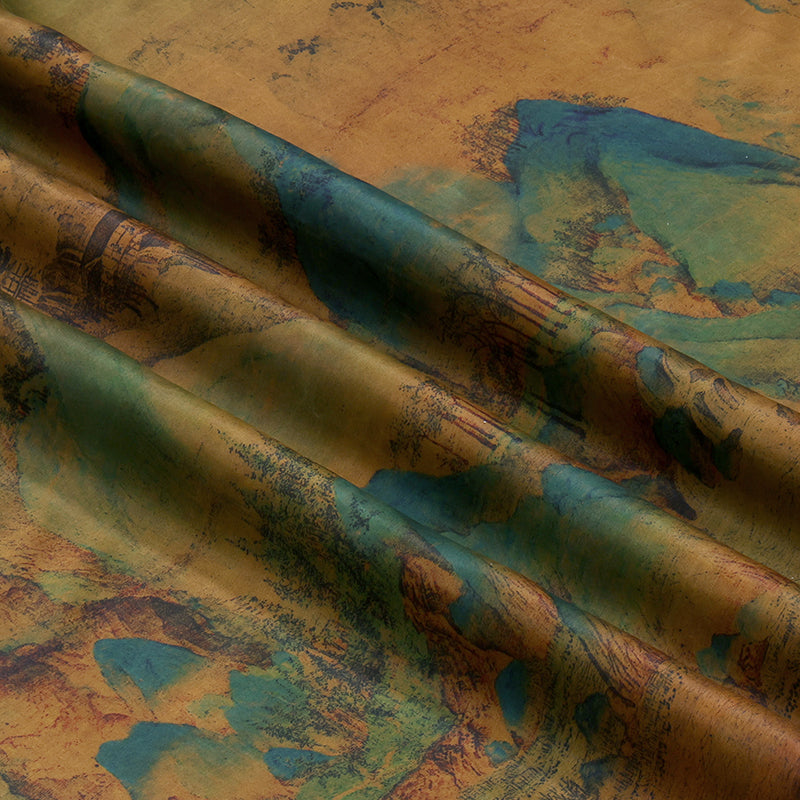Landscape Gradient-Printed Pattern Xiangyunsha