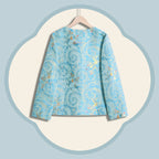 Song Brocade Coat - Pisces (Blue)