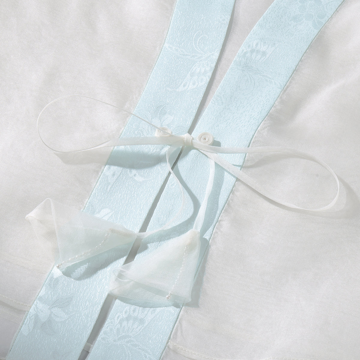 Blue Green Butterfly Xiao Top