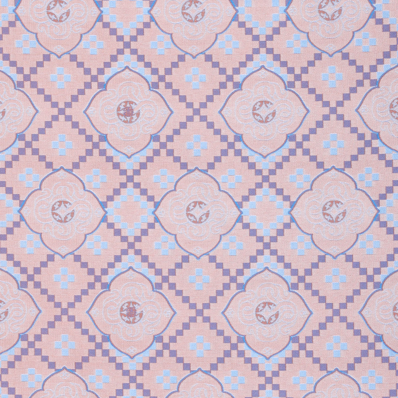 Good Fortune Comes with the Snake Song Brocade Fabric