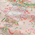 Splendid Palace Lanterns (Beige Base) Song Brocade Fabric