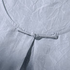 Salt-shrunk Textured Gray Vest