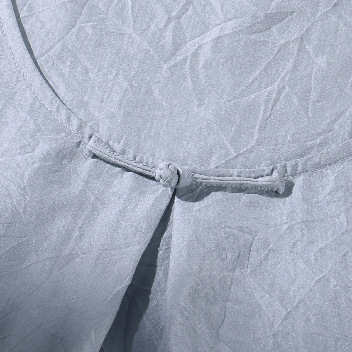 Salt-shrunk Textured Gray Vest
