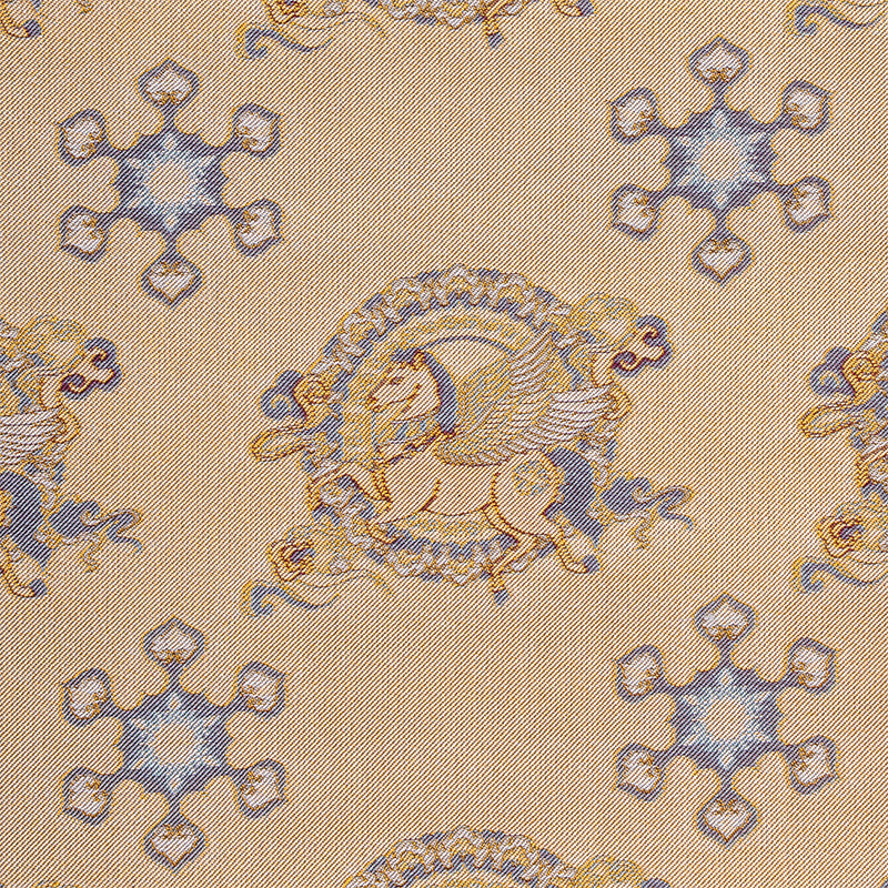 Cloud-Soaring Pegasus Song Brocade Fabric