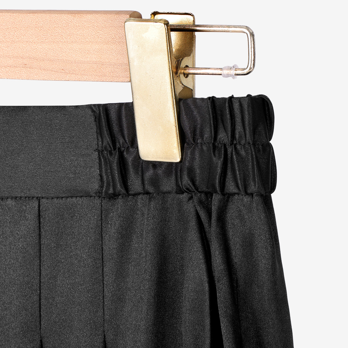 Original Color Plain Crepe Satin Xiangyunsha Wide-leg Trousers