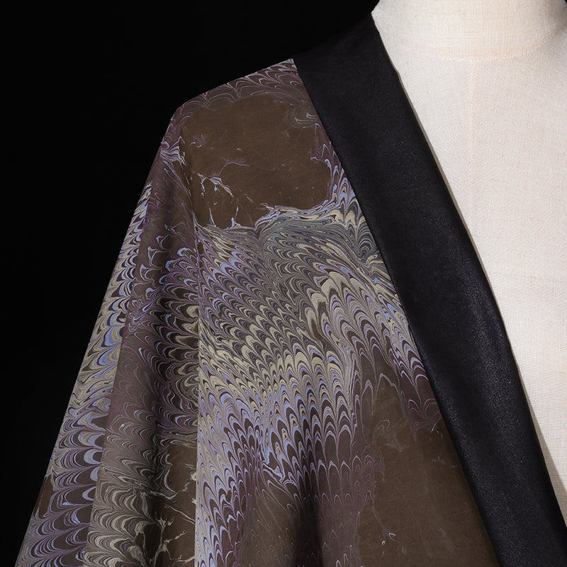 Purple-brown Wavy pattern Xiangyunsha