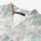 Song Brocade Cross-Collar Vest - Jade Elegance (Green)