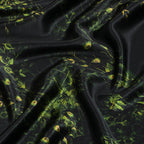 Black Based with Intertwined Green Plants Pizi Xiangyunsha