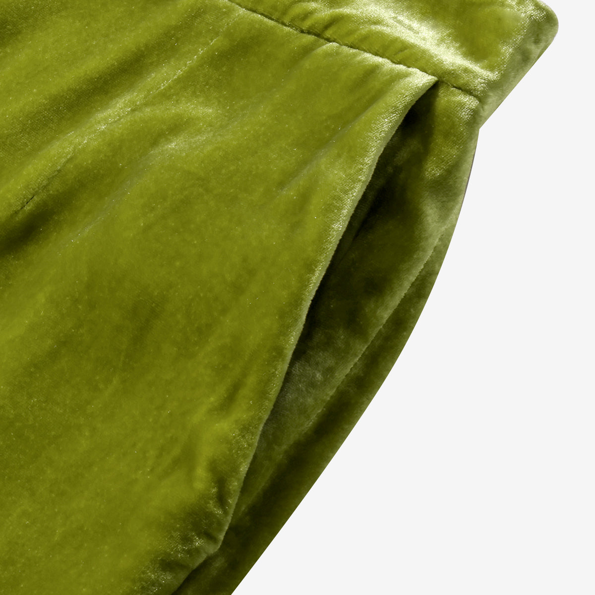 Light Green Velvet Trousers