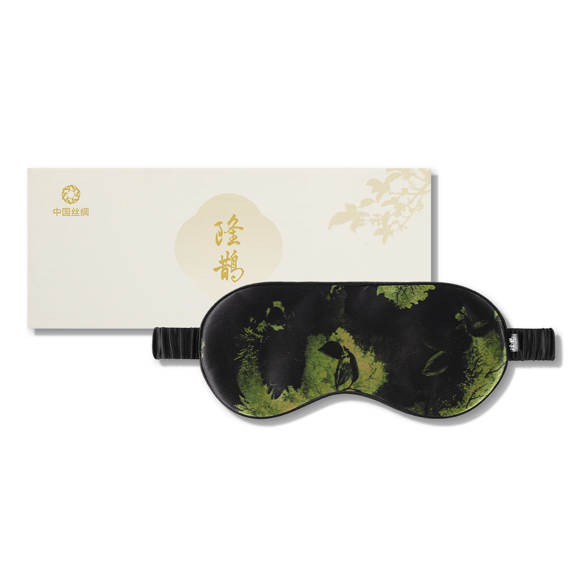 Ink-dyed Verdure Pizi Xiangyunsha Eye Mask