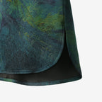 Blue and Green Gradient Xiangyunsha Blouse
