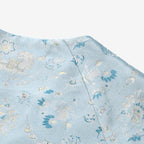 Song Brocade Silk Top - Auspicious Steeds & Flourishing Blossoms