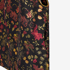 Goldfish and Seaweed Pattern Side-fastening Vest