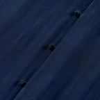 Dark Blue Plain Crepe Satin Xiangyunsha Dress